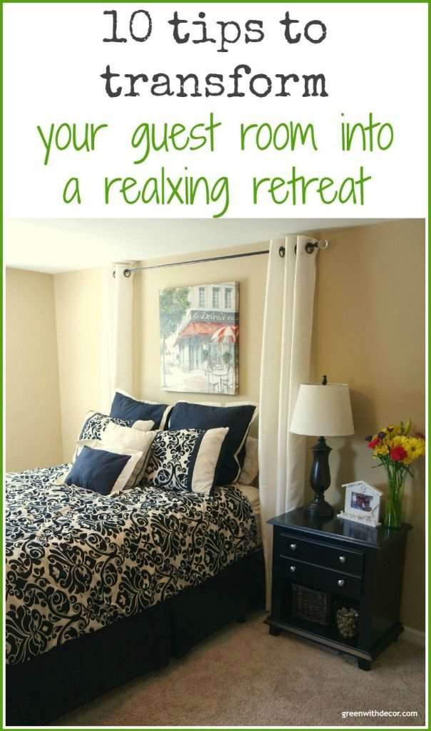 Tips to transform your guest  bedroom  Green With Decor