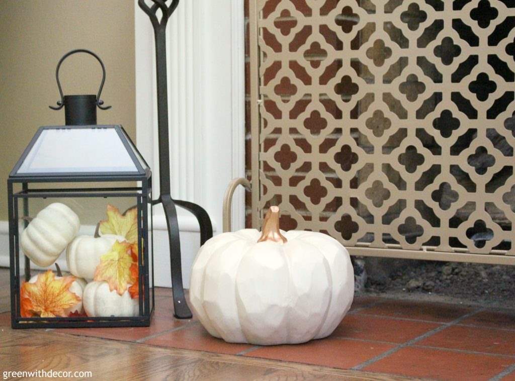 awesome ideas here that I have to try. I love how they add fall decor without losing the everyday look of their homes. 